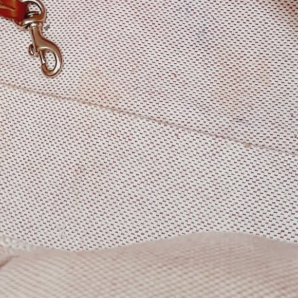 Dooney & Bourke Red Tote with Brown Accents - Picture 11 of 16